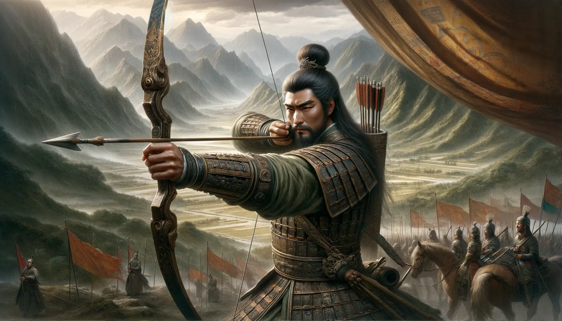 Chinese Archers From History And Mythology