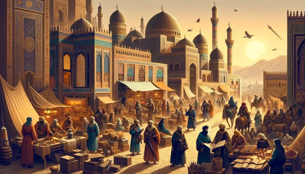 Saracens in the Early Medieval Period showcasing their culture, architecture, and way of life during this vibrant era