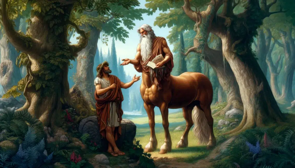 Chiron: The Wise Centaur of Greek Mythology