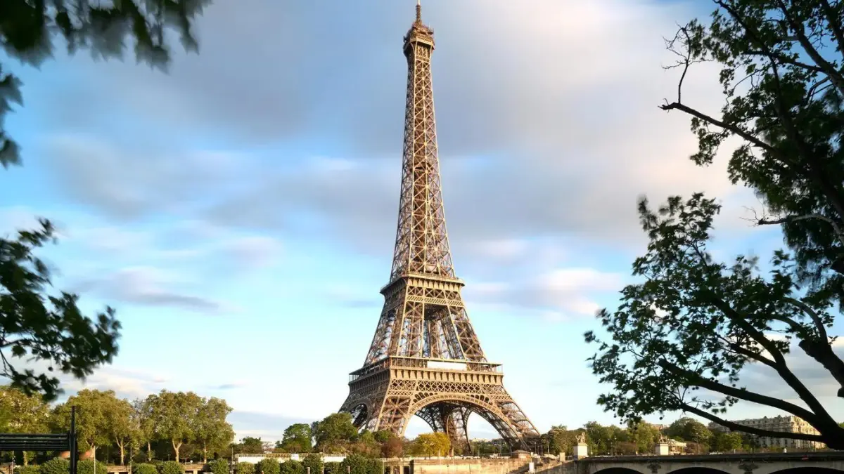 Eiffel Tower in Late Afternoon