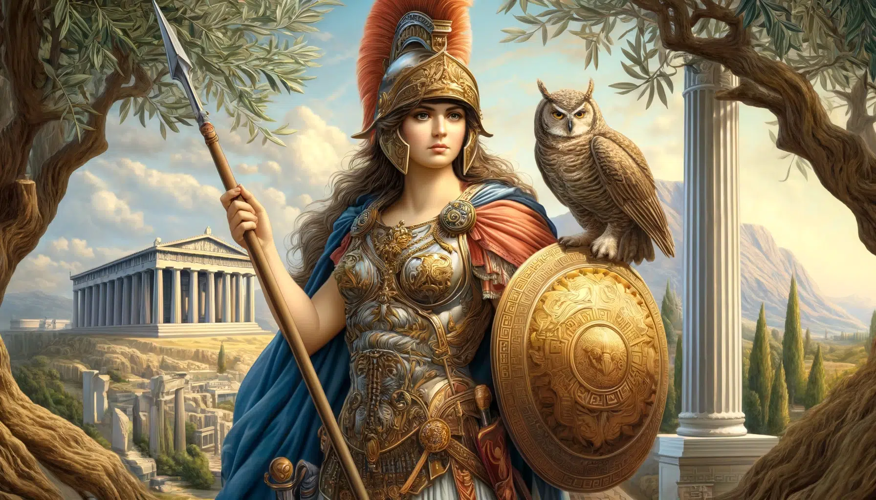 Who Is The Greek Goddess Of Wisdom The Tube