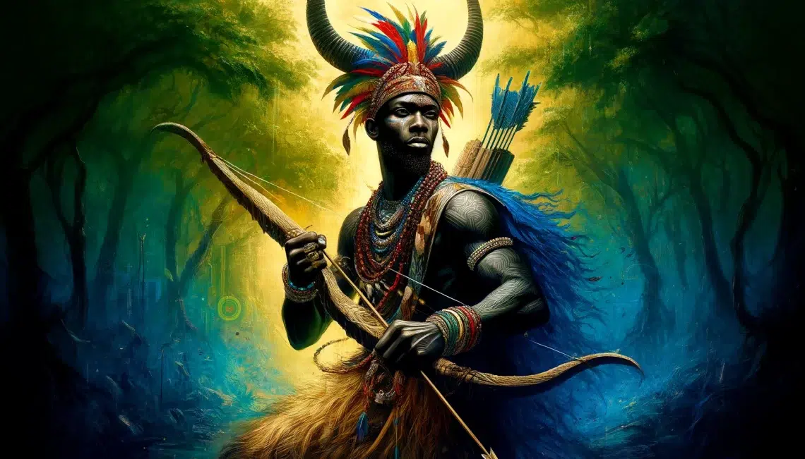 Ochosi African God: Hunter & Protector