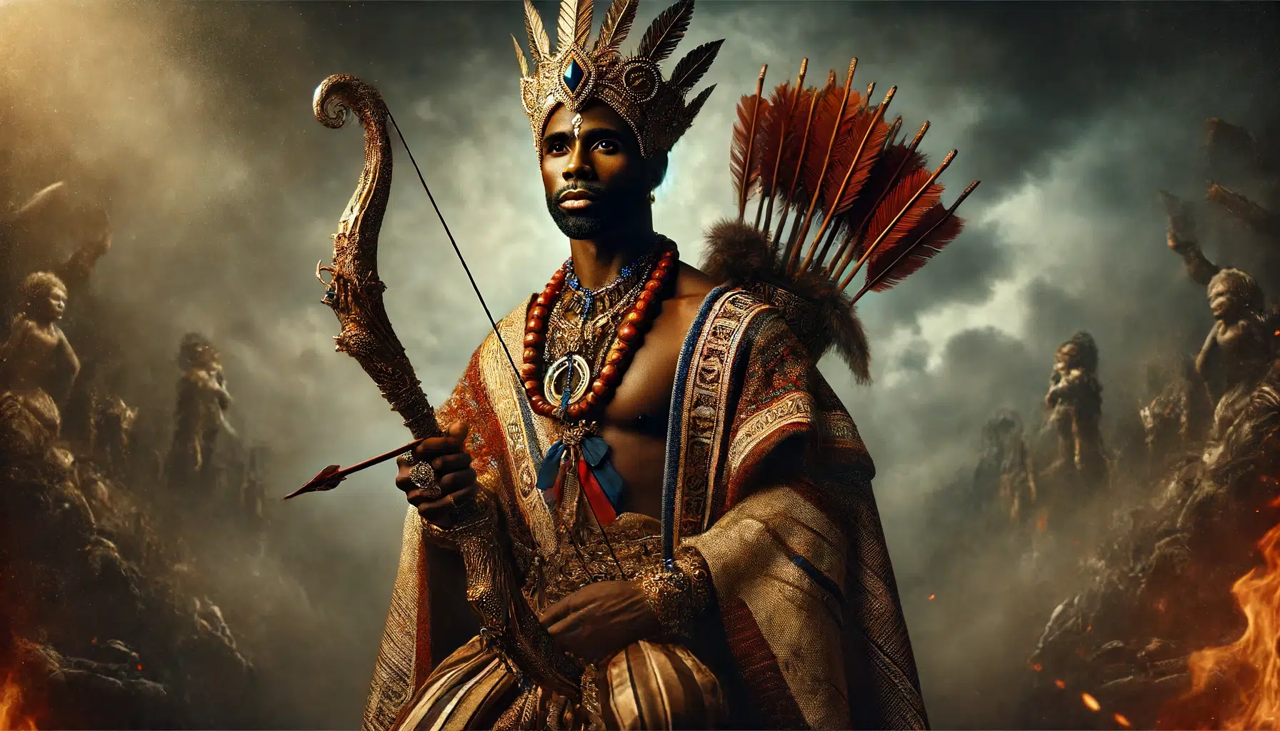 Ochosi African God: Hunter & Protector