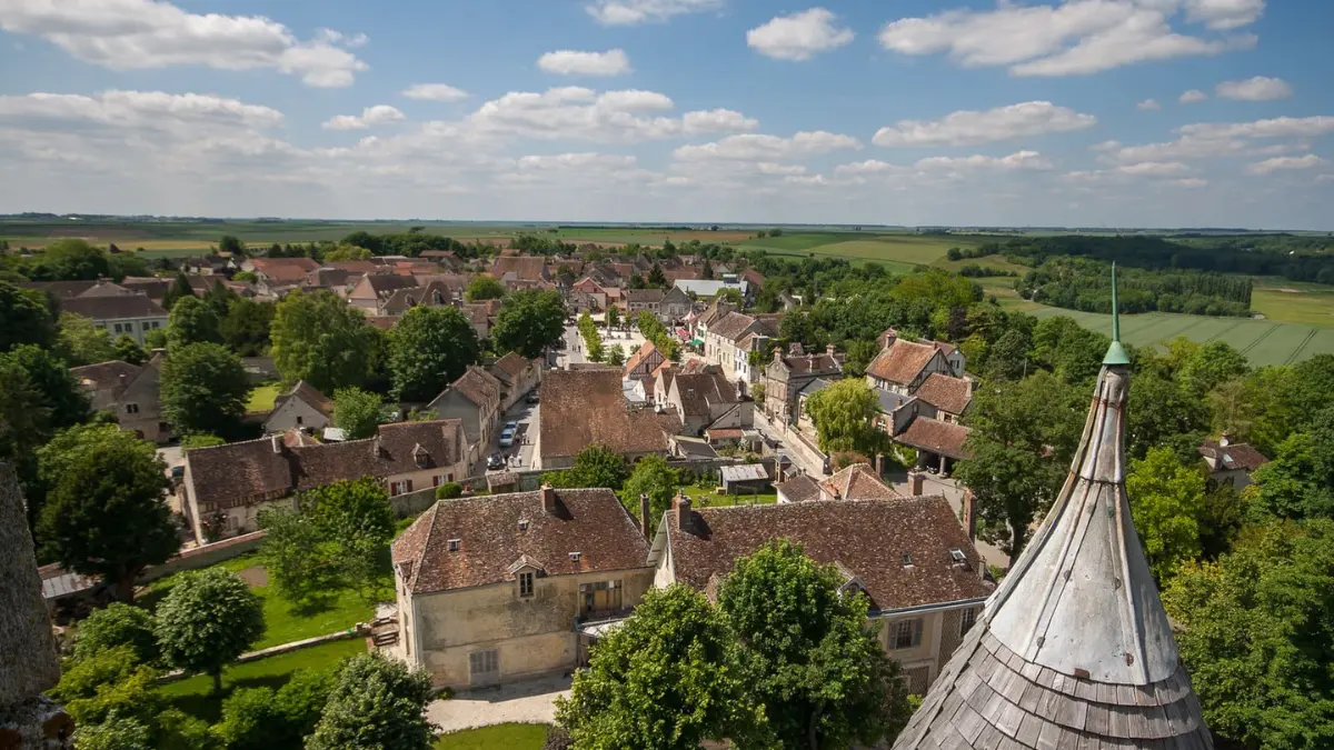 Provins Medieval Town South East of Paris