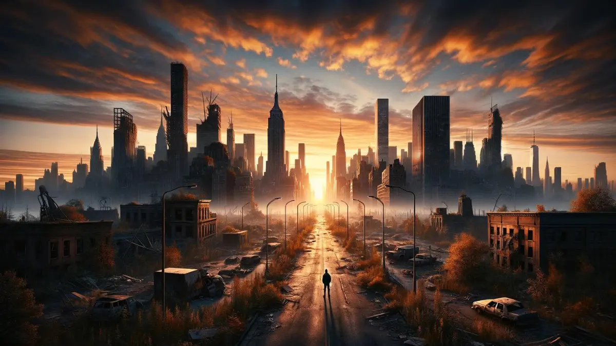 post-apocalyptic New York