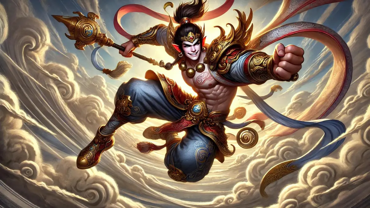Sun Wukong, also known as the Monkey King, is a legendary character in Chinese mythology