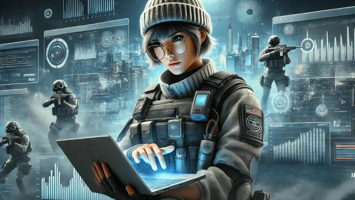 Rainbow Six Siege is a popular first-person shooter game that emphasizes tactical gameplay and teamwork. One of the game's operators, Dokkaebi, whose real name is Grace Nam