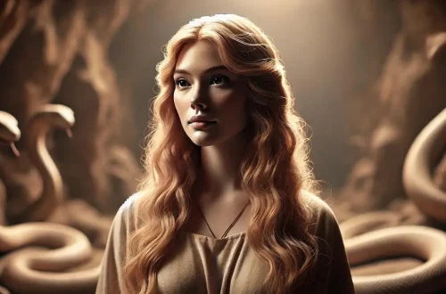 Sigyn, a goddess from Norse mythology