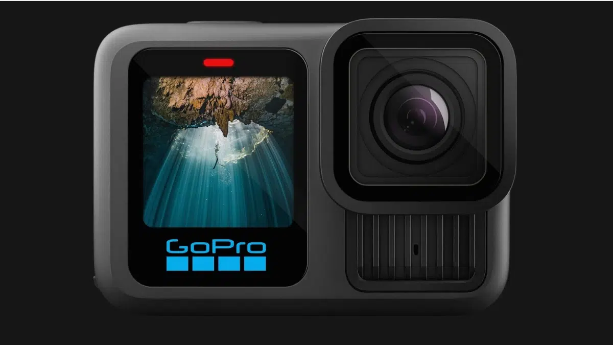 GoPro Hero13 on a black background