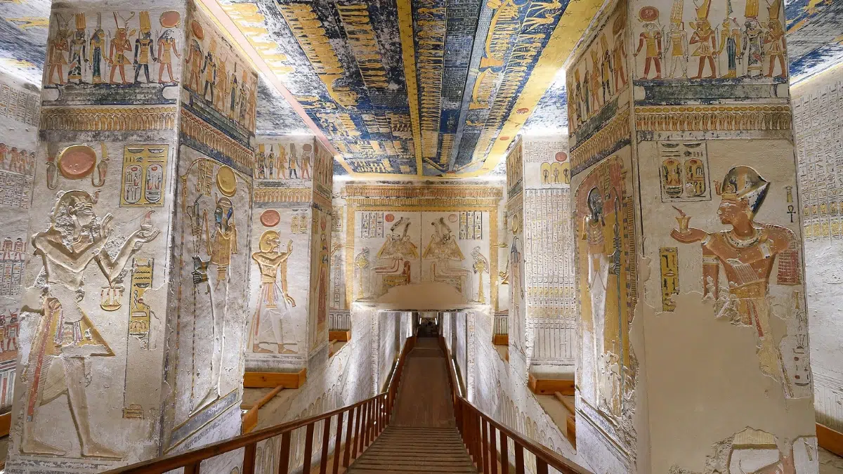 Tomb of Ramses in Valley of the Kings
