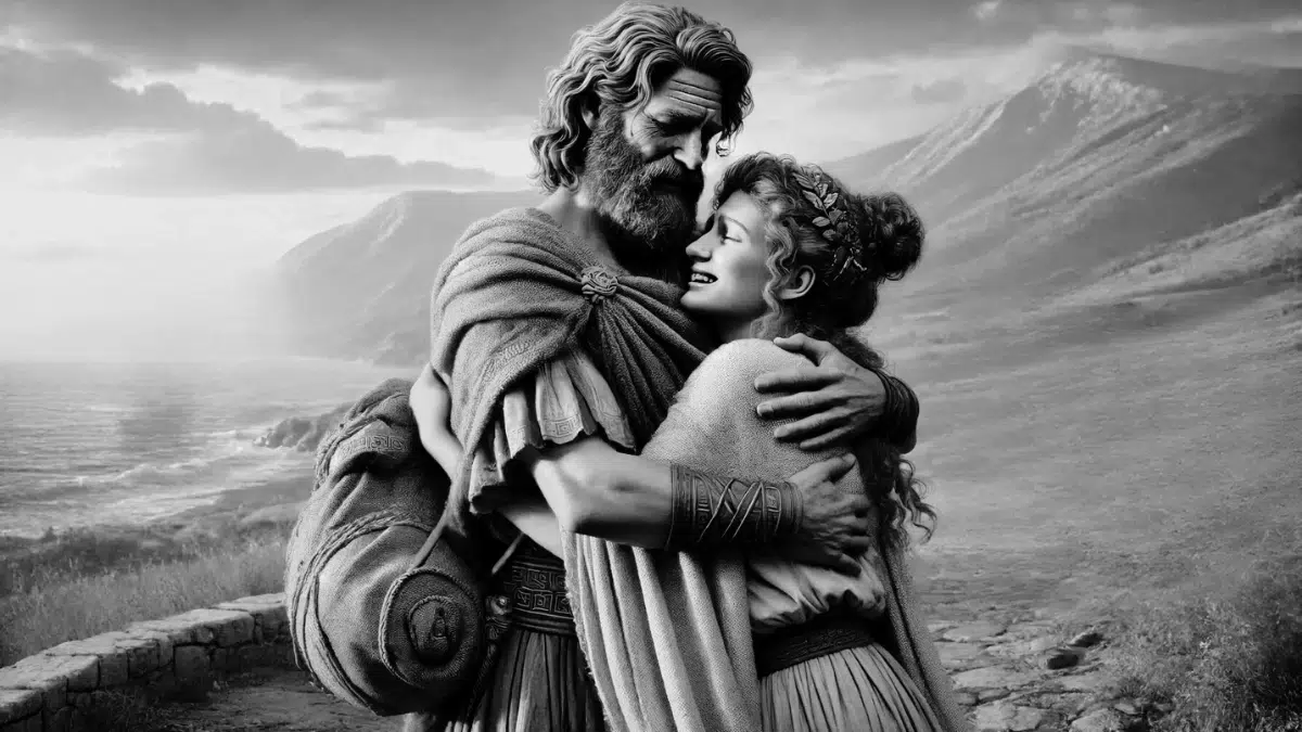 Reunion of Penelope and Odysseus