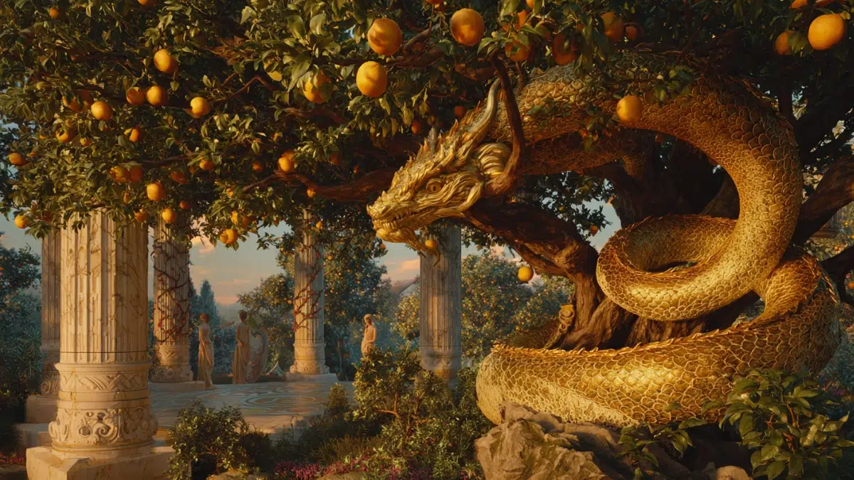 Ladon dragon of Hesperides