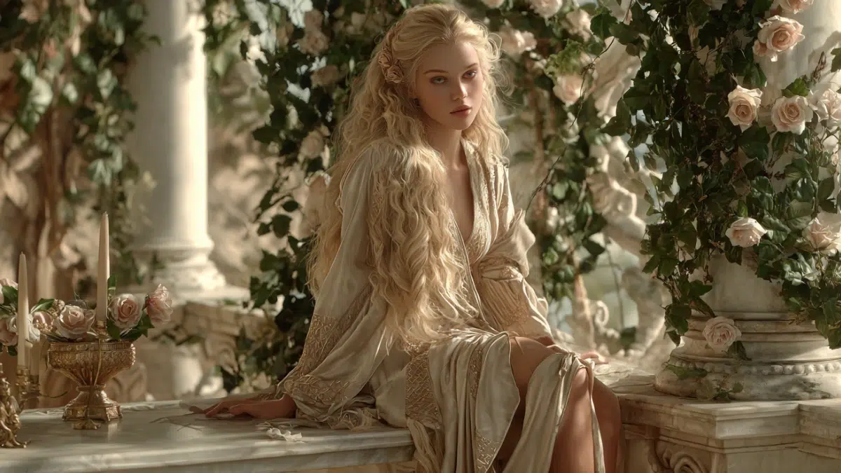 Psyche sits outsideoutside